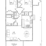 Hinsdale 2 Bedroom Floor Plan