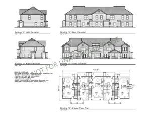 Multi-family Townhomes, Building D